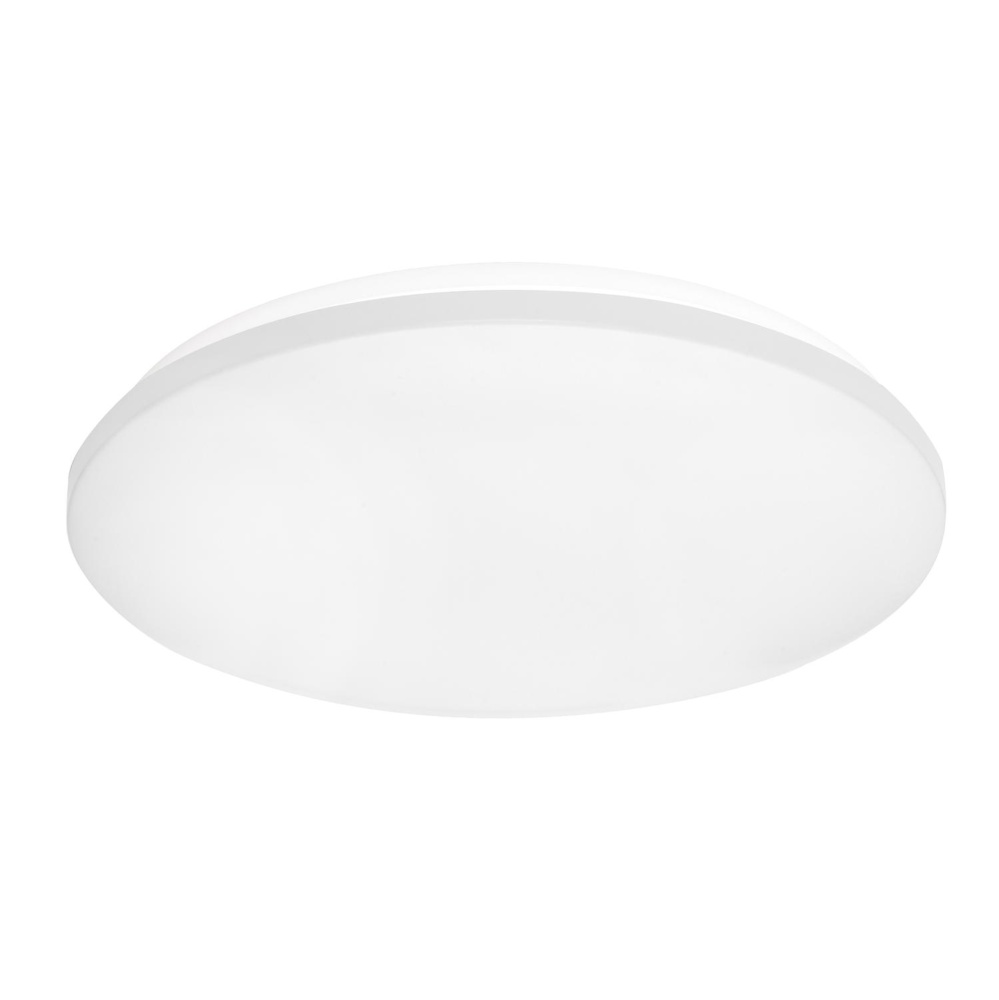 Aurora 15'' LED Flush Mount 120V 24W 5CCT WH