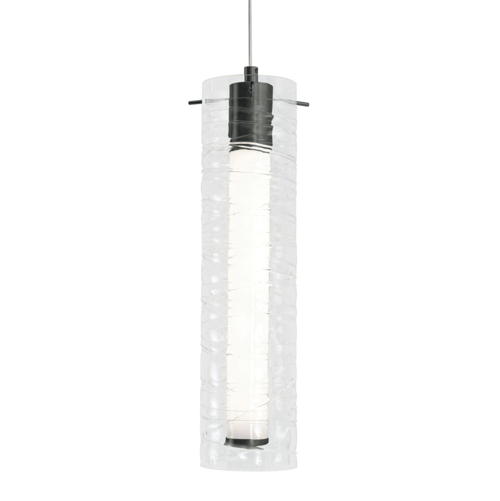 Bari 04'' LED Pendant 120-277V 15W 5CCT BK