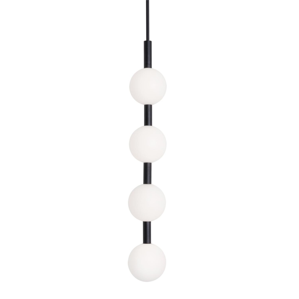 Baroque 42'' LED Pendant,120-277V,5 CCT,BK