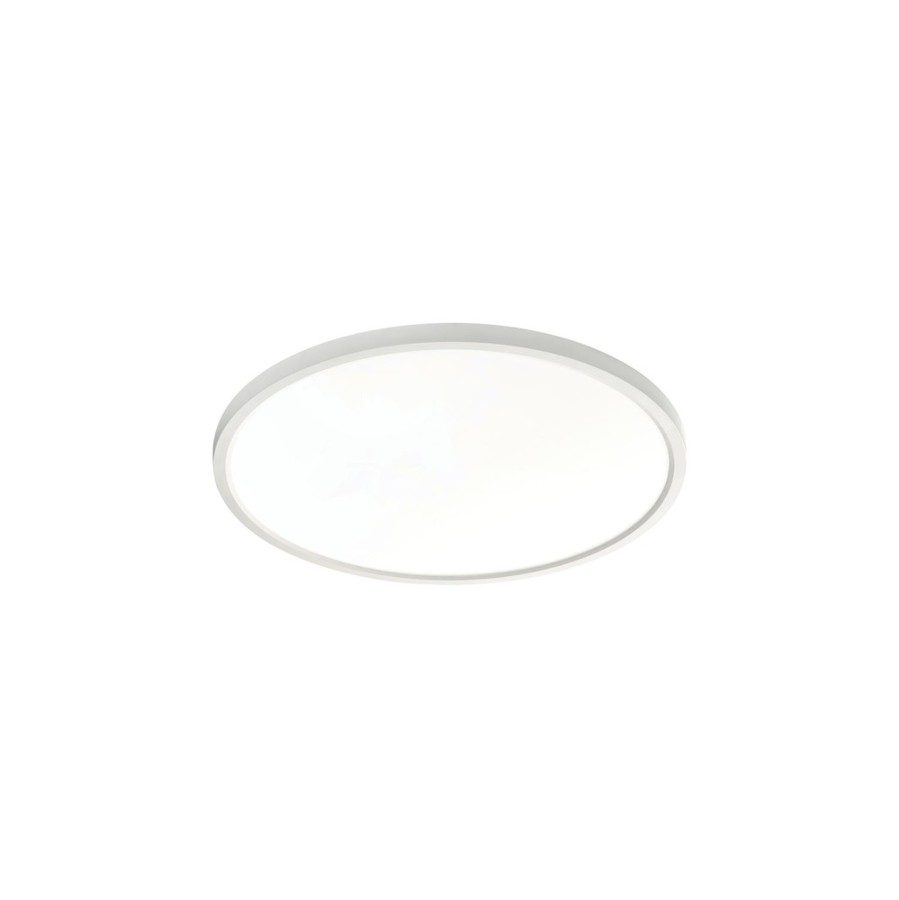 Edge Rnd Lrg 16'' LED Flush Mount 120-277V 25W 5CCT WH