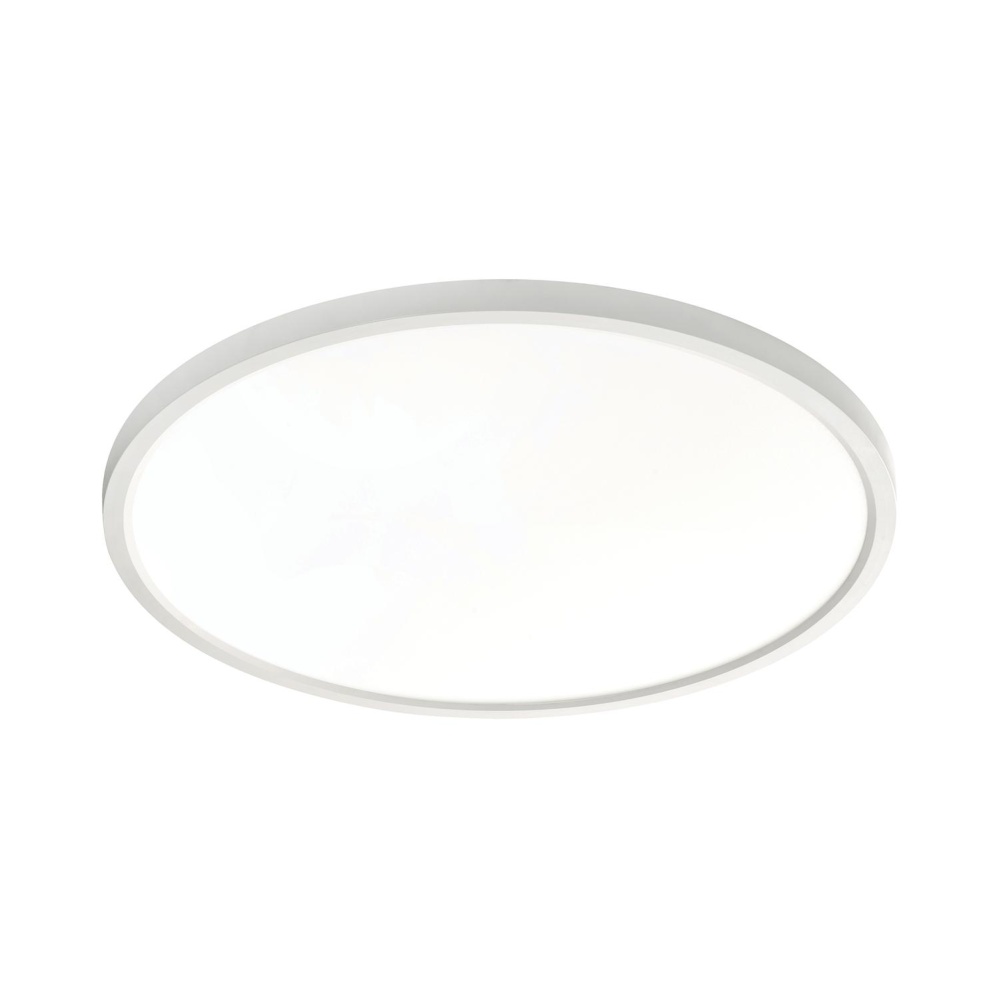 Edge Rnd Lrg 24'' LED Flush Mount 120-277V 40W 5CCT WH