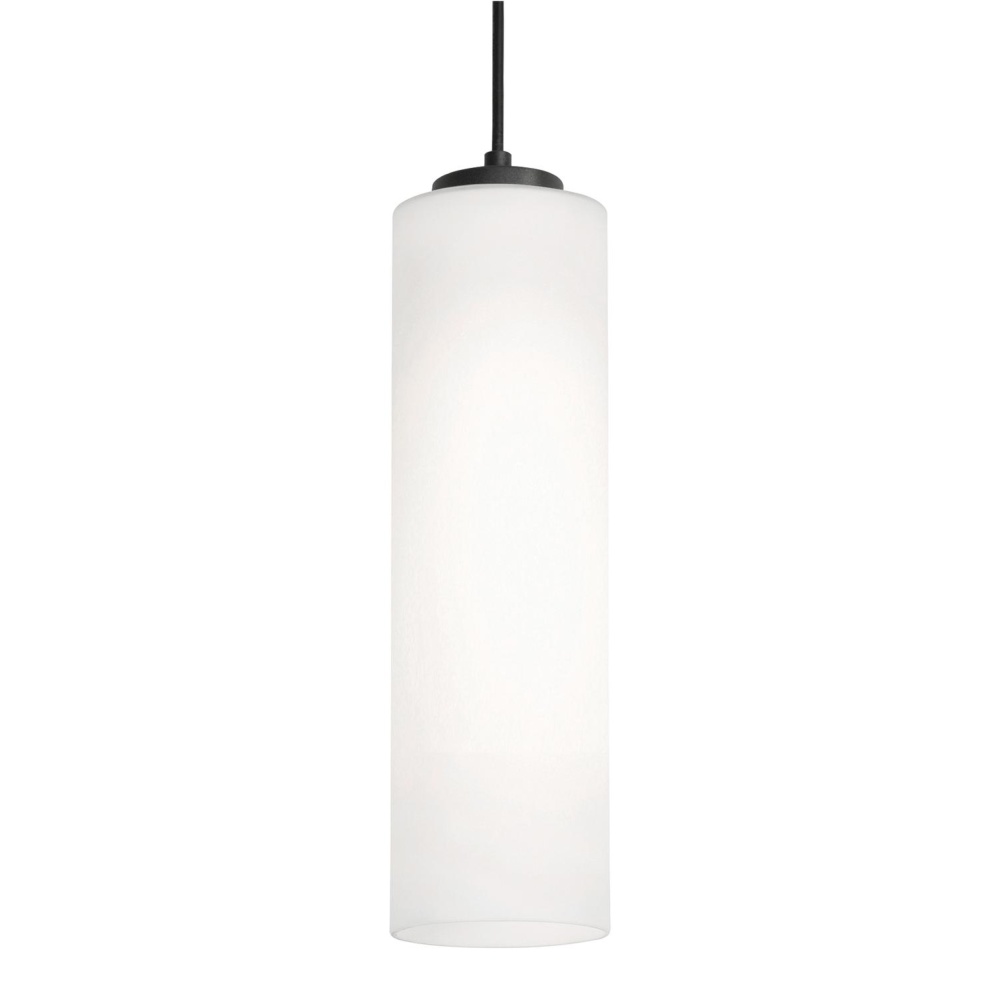 Leo 12'' Med Base Pendant,120V,BK