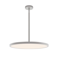 AFX Lighting, Inc. EGRP20LAJUDSN - Edge Round 20'' LED Pendant 120-277V 30W 5CCT SN