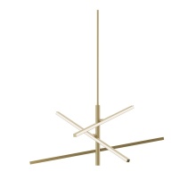 AFX Lighting, Inc. KNOP36LAJUDLB - Knoll 36'' LED Pendant 120-277V 5CCT LB