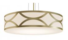 AFX Lighting, Inc. LAKP30MBGD - Lake 4 Light 30'' Pendant, 120V, GD