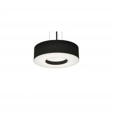 AFX Lighting, Inc. MCP1214LAJUDBK-BK - Montclair 12'' LED Pendant - 18W 120-277V,BK w/ BK