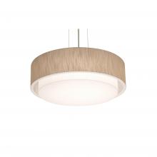 AFX Lighting, Inc. SAP1824LAJUDBK-JT - Sanibel 18'' LED Pendant - BK and JT