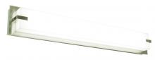 AFX Lighting, Inc. SNV360530LAJD2SN - Sinclair 36'' LED Vanity-Satin Nickel-White Acrylic Shade