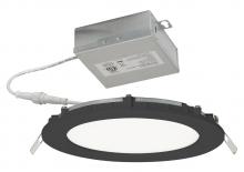 AFX Lighting, Inc. TUCF06LAJD1BK - Tuck 6'' LED Flushmount 5CCT 120V Black