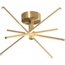 AFX Lighting, Inc. JAXF2020L30D1SB - JAXX FLUSHMOUNT LED 32W 1800lm 120V