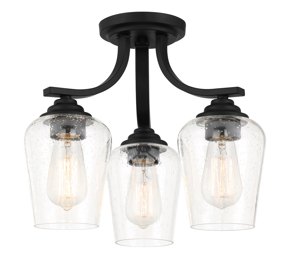 Shyloh - 3 Light Semi Flush/Chandelier