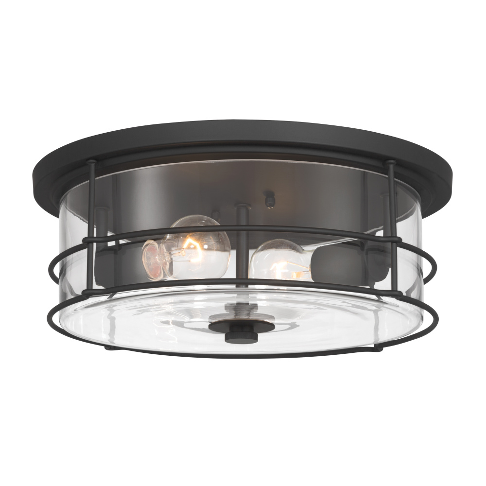 Lorenth 15" 2-Light Flush Mount