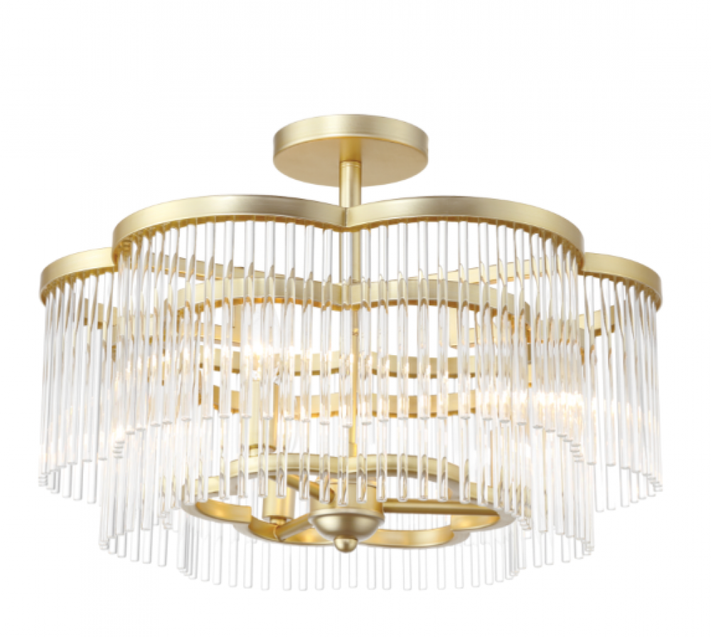 Azura - 3 LT Semi Flush