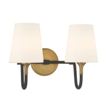 Minka-Lavery 10272-876 - Brienne 15" 2-Light Vanity