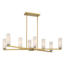 Minka-Lavery 12327-876 - Wexmere 40.25" 8-Light Linear Chandelier