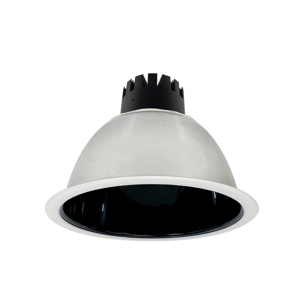 8" Sapphire III Round Open Reflector for Integral EM Test Switch, 1500lm, 3000K, Flood Optic,