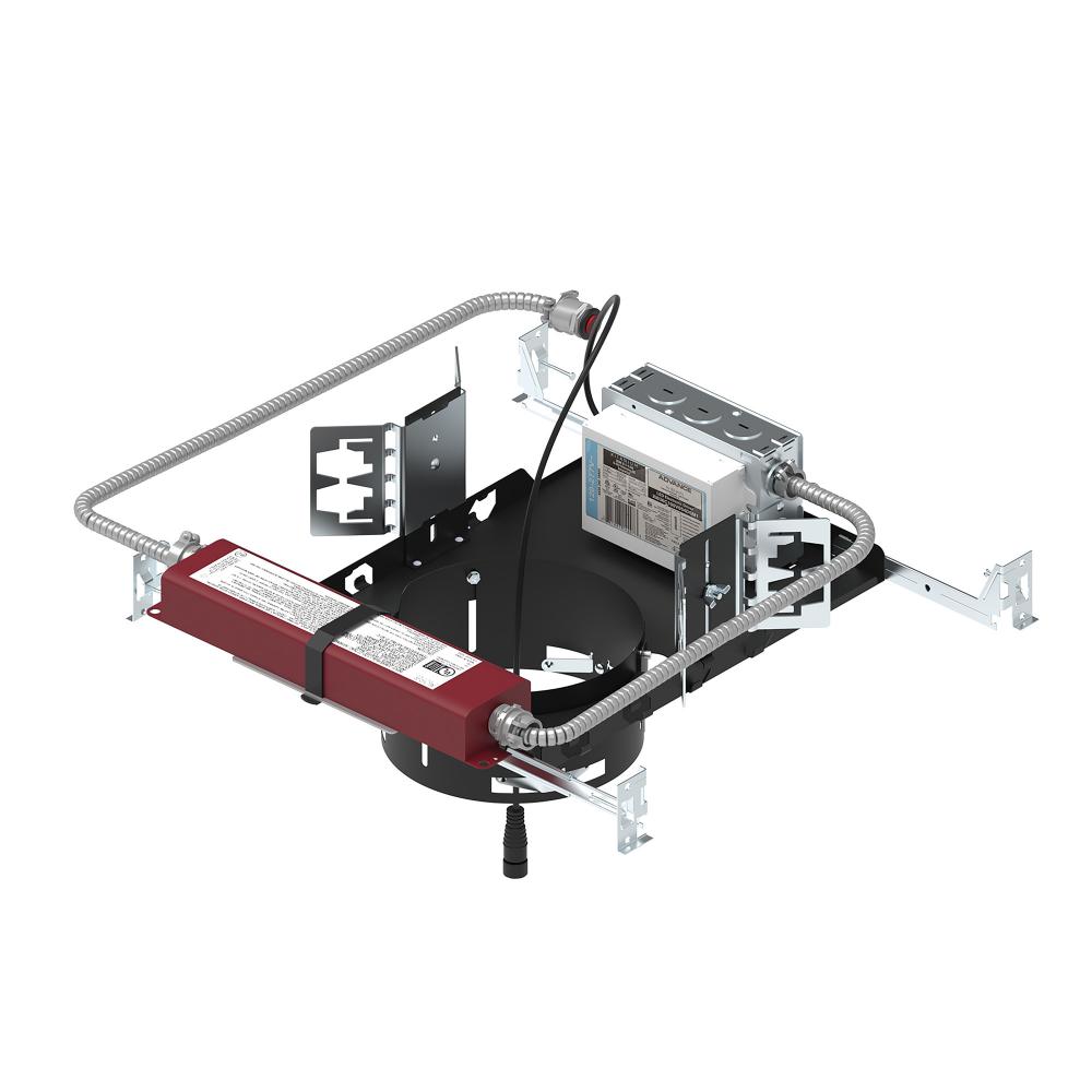6" Sapphire III Non-IC New Construction Housing w/ Integral Test Switch EM Driver, 11W / 900lm,