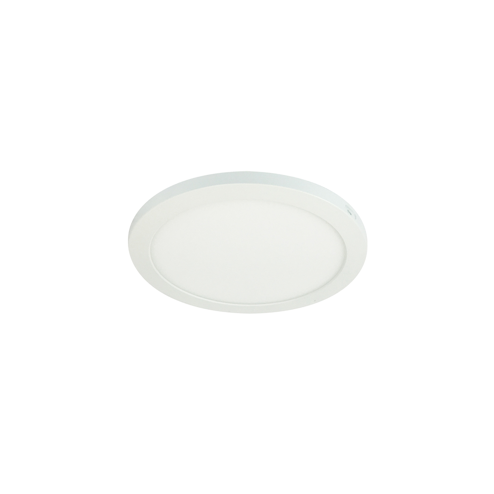 8" ELO+ Surface Mounted LED, 1100lm / 18W, 3000K, 90+ CRI, 120V Triac/ELV Dimming, White