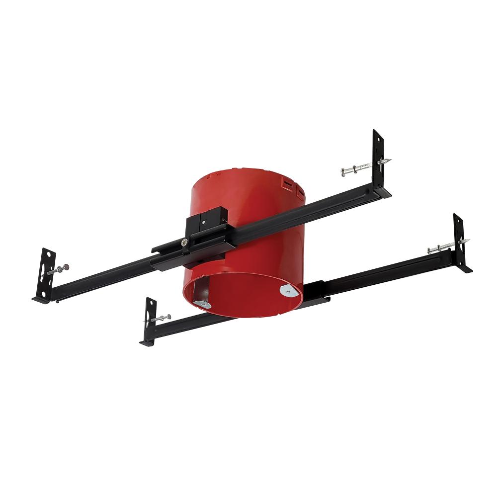 4” IC Airtight Junction Box Recessed Housing with Surface Mount Bracket