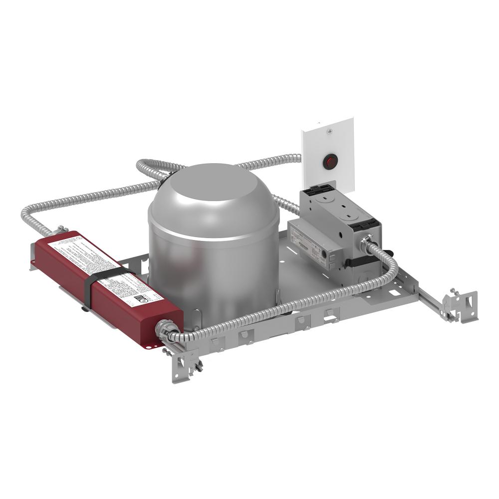 6" Marquise III Non-IC New Construction Housing w/ Remote Test Switch EM Driver, 26W / 2500lm,