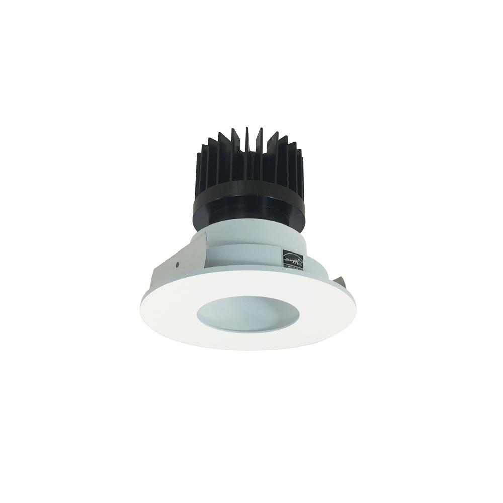 4" Iolite LED Round Pinhole, 1500lm/2000lm/2500lm (varies by housing), 4000K, Matte Powder White