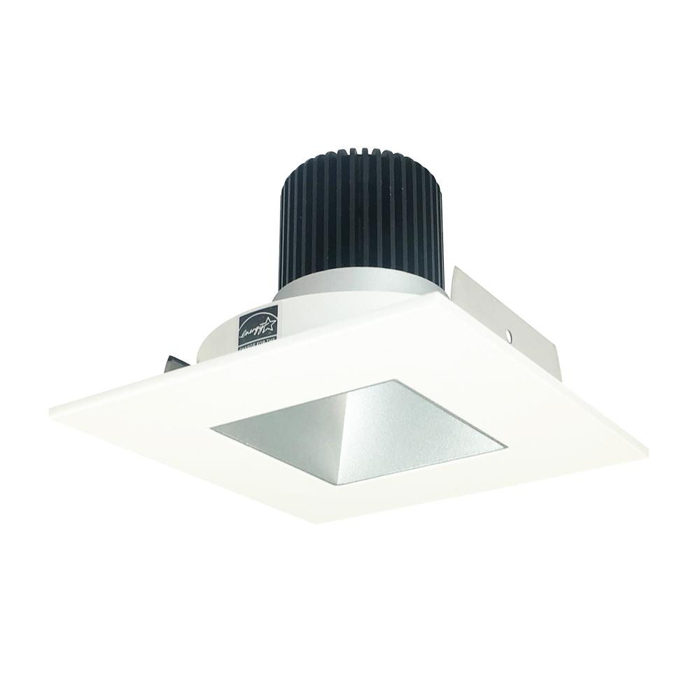 4" Iolite LED Square Reflector with Square Aperture, 800lm / 14W, 5000K, Haze Reflector / Matte