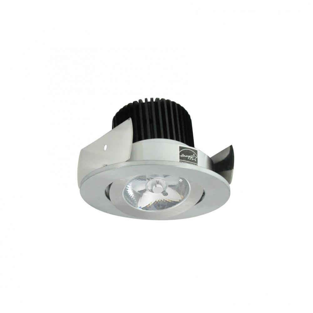 2" Iolite LED Round Adjustable Gimbal, 10-Degree Optic, 850lm / 12W, 3500K, Natural Metal Finish