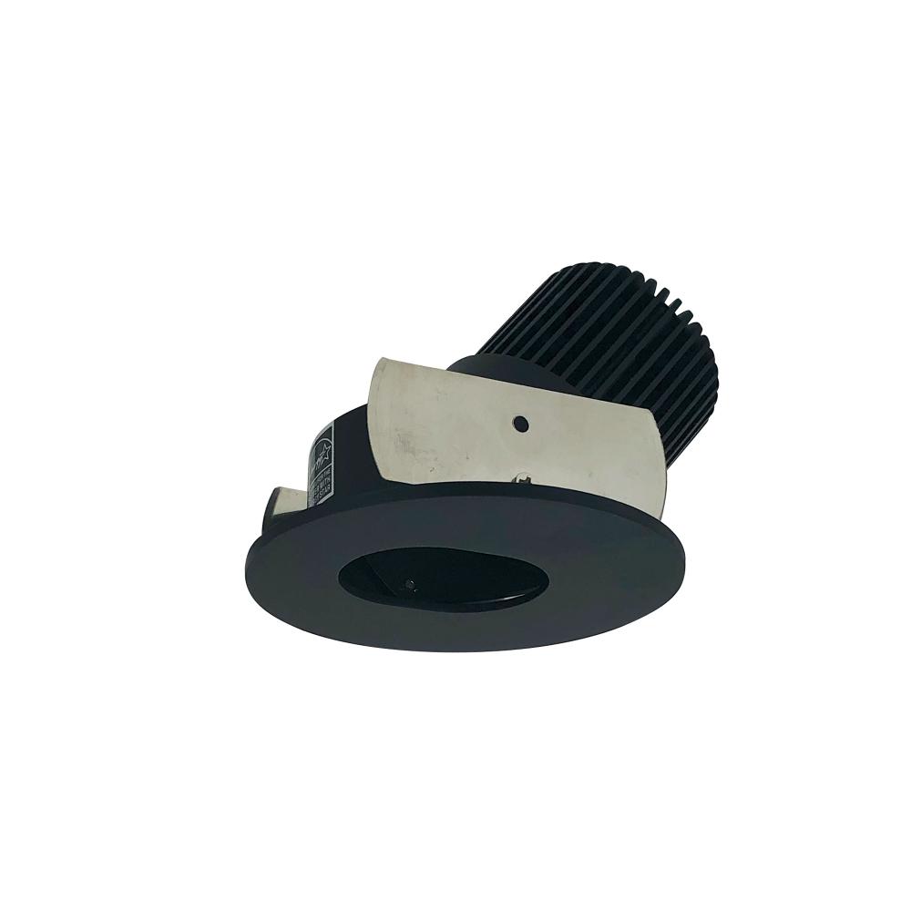 2" Iolite LED Round Adjustable Slot Aperture, 800lm / 14W, 5000K, Black Slot Aperture / Black