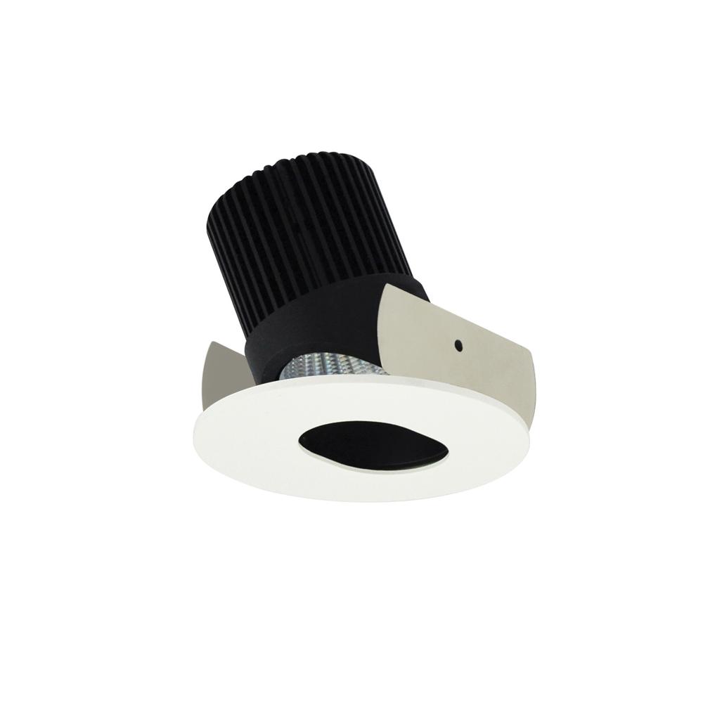 2" Iolite LED Round Adjustable Slot Aperture, 800lm / 14W, Comfort Dim, Black Slot Aperture /