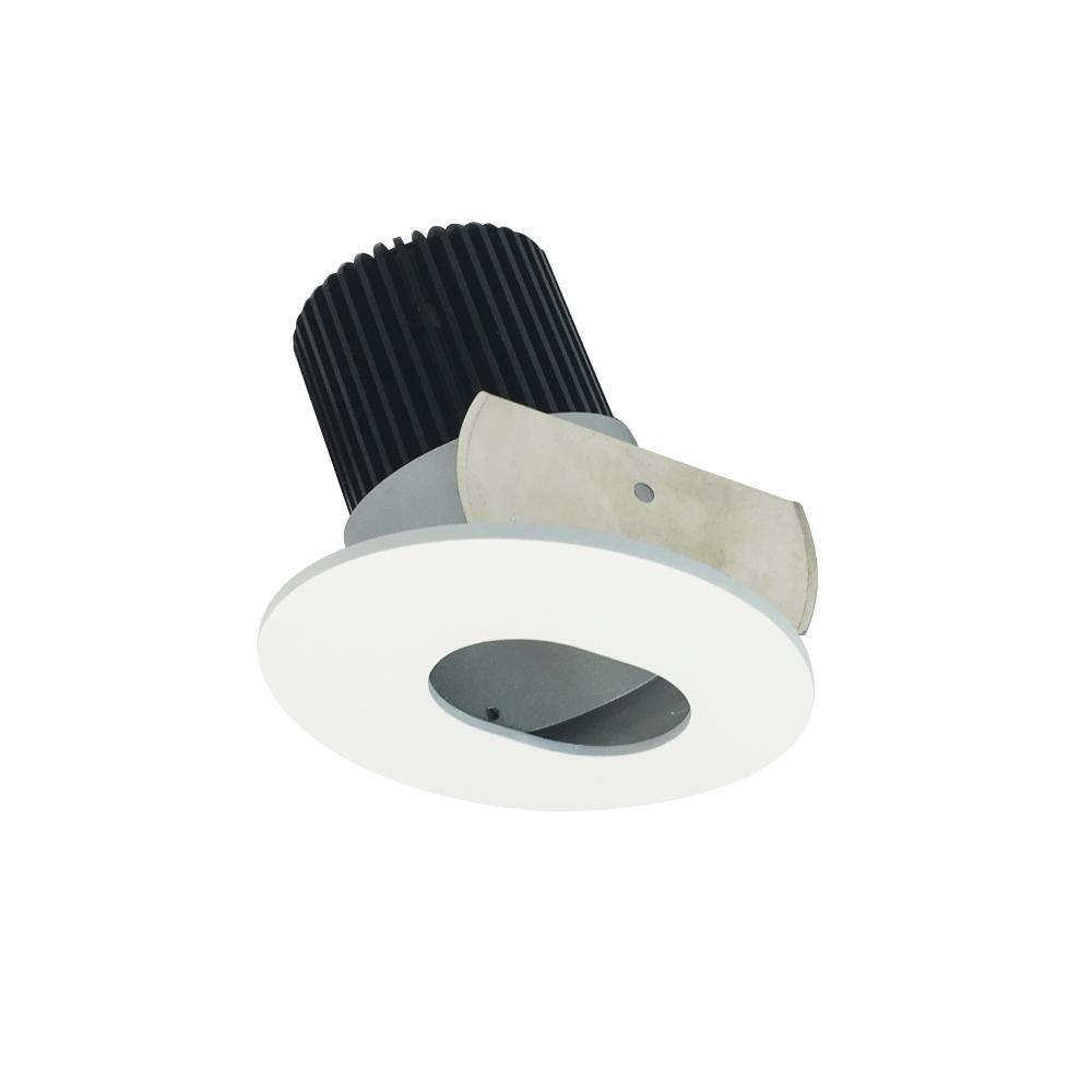 2" Iolite LED Round Adjustable Slot Aperture, 10-Degree Optic, 650lm / 12W, 2700K, Matte Powder