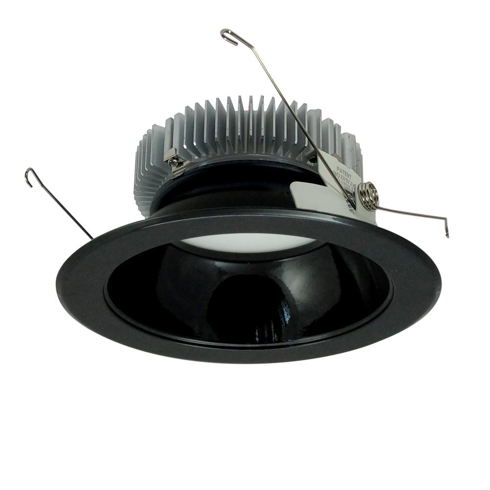 6" Cobalt Dedicated High Lumen Reflector, 2000lm, 2700K, Black Reflector / Black Flange