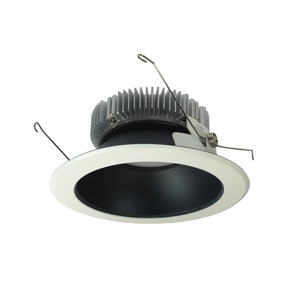 6" Cobalt Dedicated High Lumen Reflector, 1500lm, 3000K, Black Reflector / White Flange