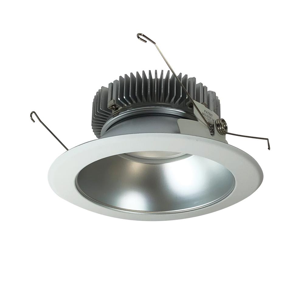 6" Cobalt Dedicated High Lumen Reflector, 2000lm, 2700K, Diffused Clear Reflector / White Flange