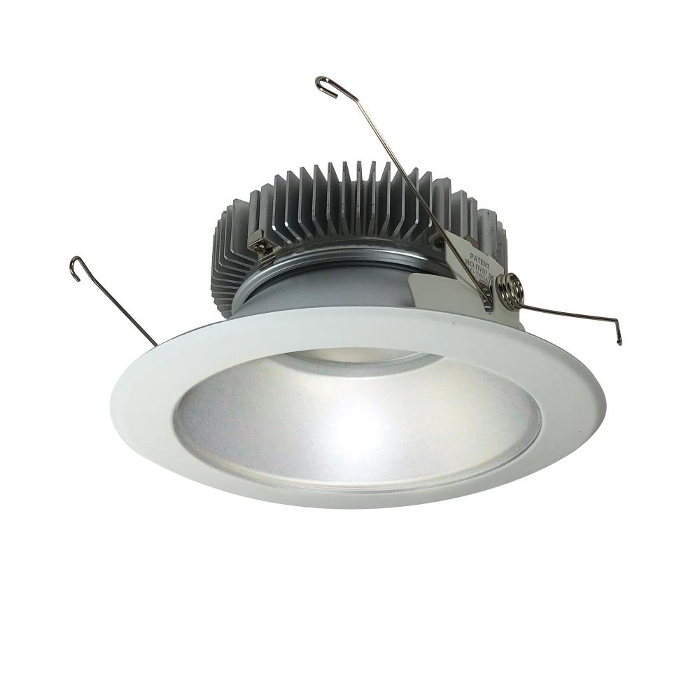 6" Cobalt Dedicated High Lumen Reflector, 2000lm, 3000K, Haze Reflector / White Flange