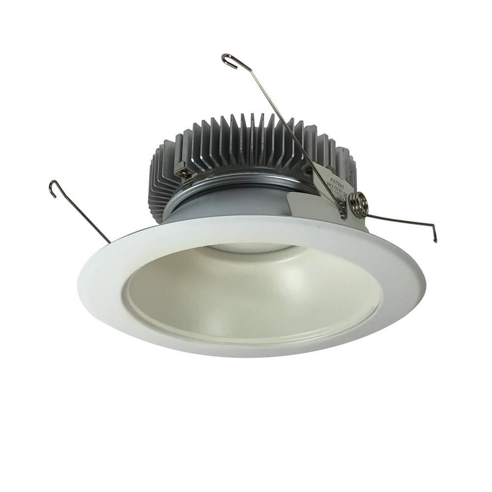 6" Cobalt Dedicated High Lumen Reflector, 2000lm, 4000K, White Reflector / White Flange