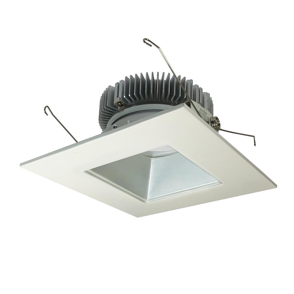 6" Cobalt Dedicated High Lumen Square/Square, 2000lm, 3000K, Haze Reflector / White Flange