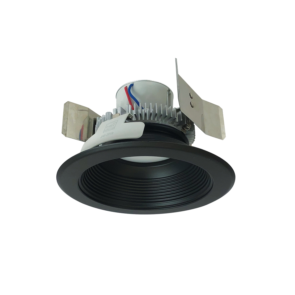 5" Cobalt Click Round Retrofit Baffle, 750lm / 10W, 3500K, Black Baffle / Black Flange, 120-277V