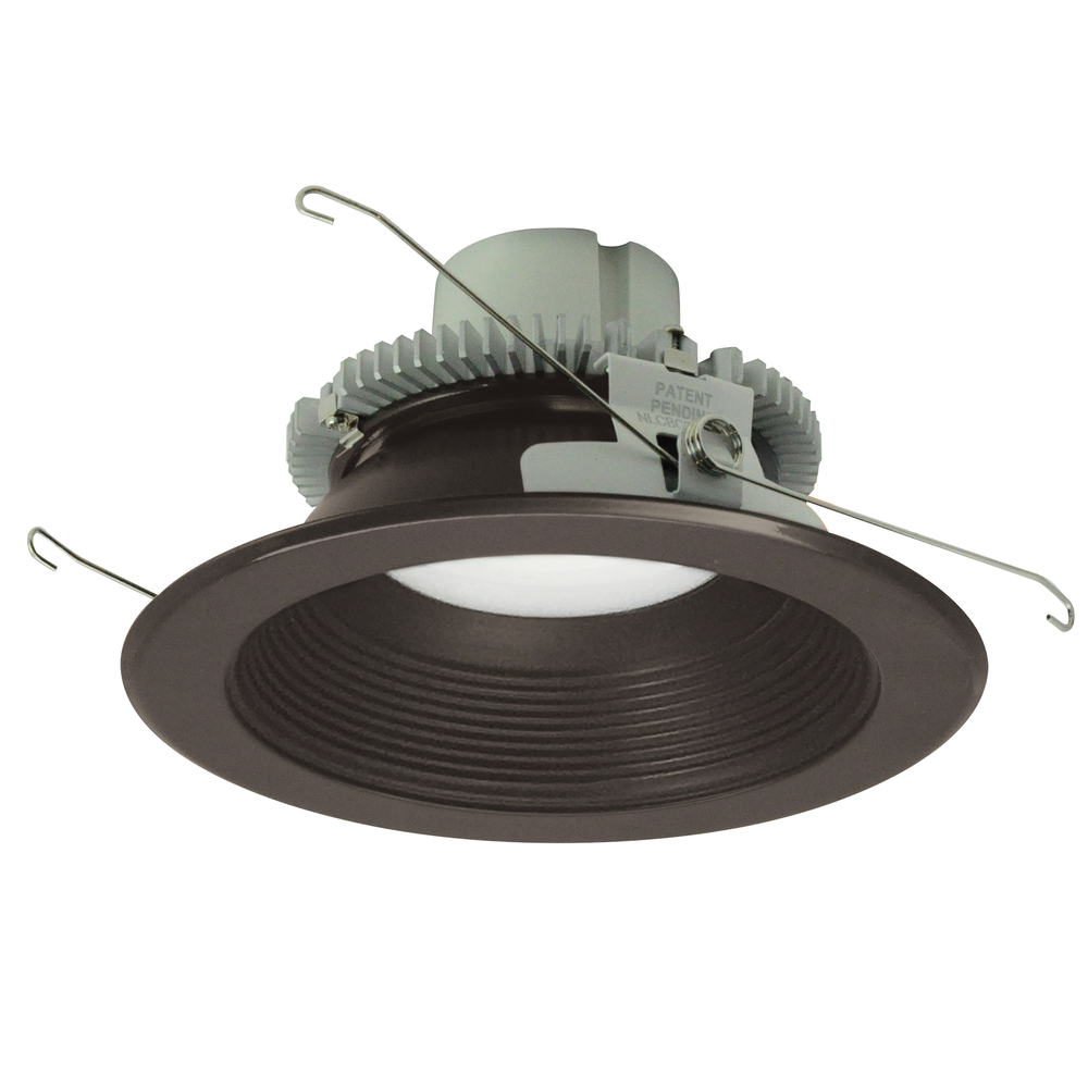 6" Cobalt Click Round Retrofit Baffle, 1000lm / 12W, 4000K, Bronze Baffle / Bronze Flange