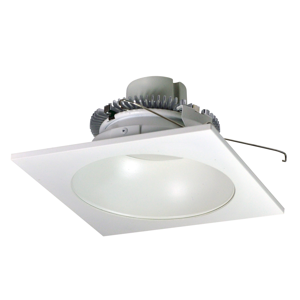 6" Cobalt Click Square Retrofit Reflector with Round Aperture, 750lm / 10W, 3000K, White