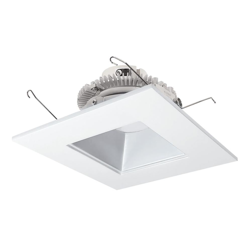 6" Cobalt Click Square Retrofit Reflector with Square Aperture, 1000lm / 13.5W, Selectable CCT,