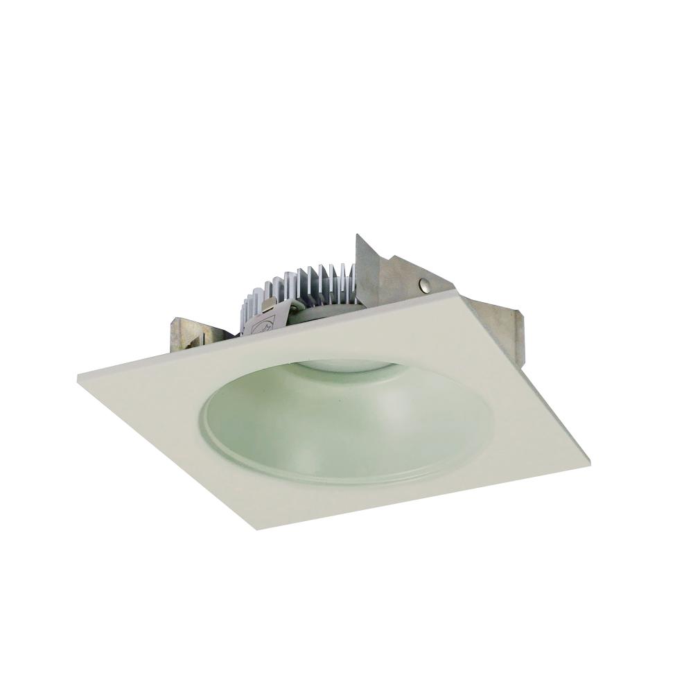 4" Cobalt Shallow High Lumen LED Trim, Square/Round Reflector, 1250lm, 2700K, White