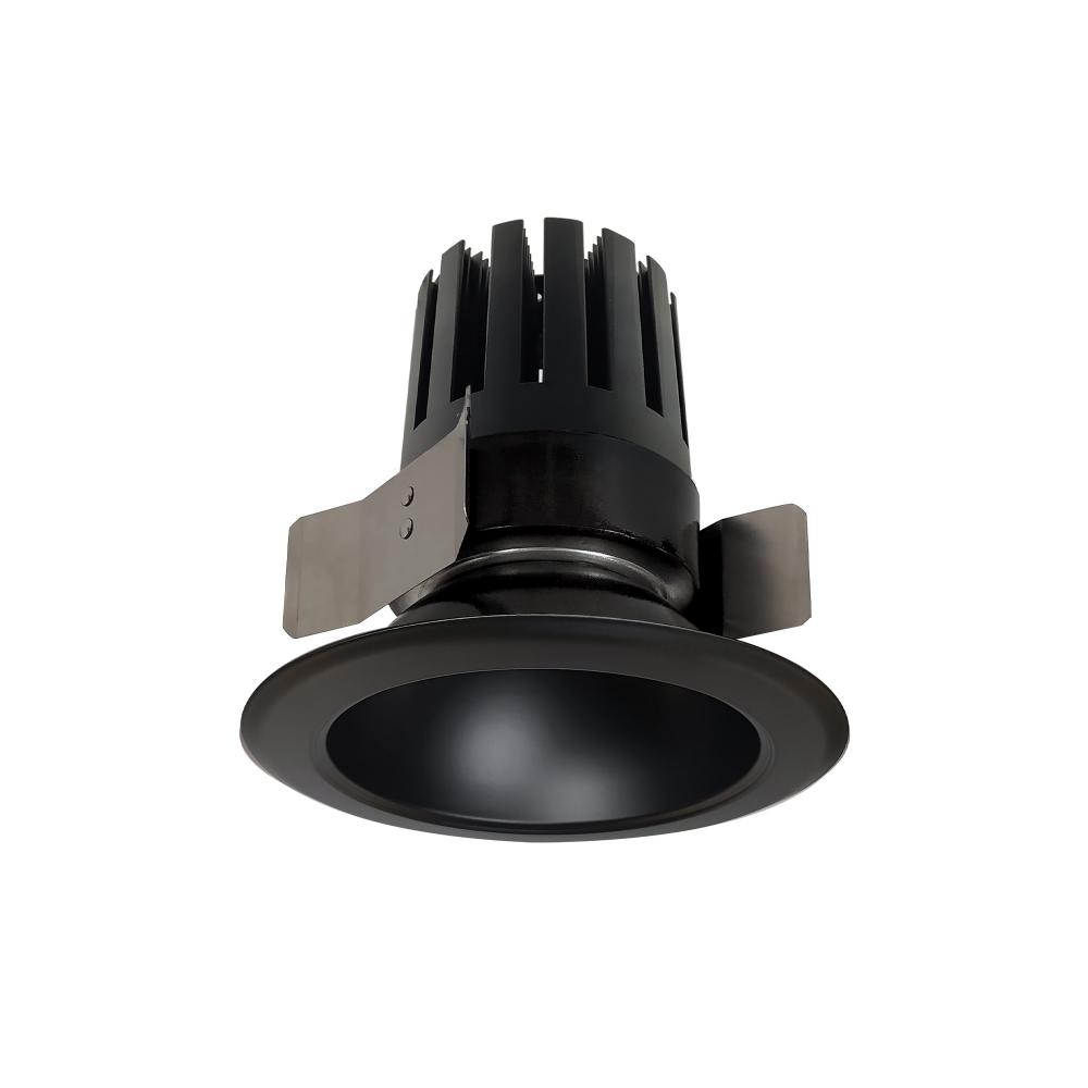 5" Marquise III Round Open Reflector, 2000lm, 3000K, Narrow Flood Optic, Black Reflector/Black