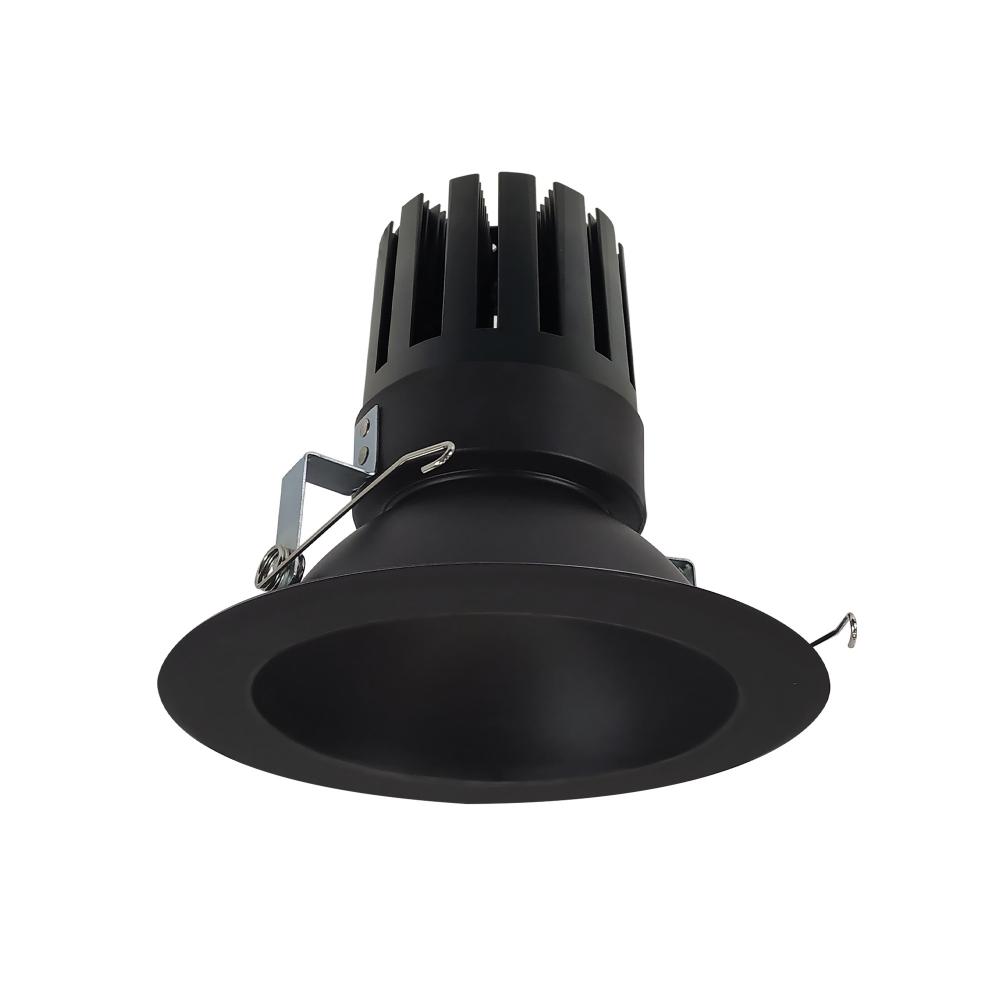 6" Marquise III Round Open Reflector, 2500lm, 3000K, Narrow Flood Optic, Black Reflector/Black