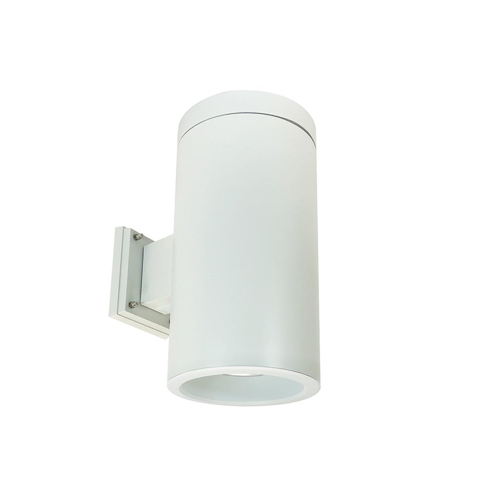 6" Cobalt Wall Mount Cylinder, White, 1000L, 3000K, White Reflector, 120V Triac/ELV Dimming