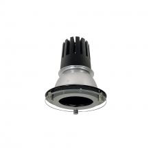 Nora NC3-48L335FBB - 4&#34; Sapphire III Round Deco Glass Reflector, 2500lm, 3500K, Flood Optic, Black Reflector/Black