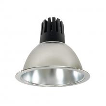 Nora NC3-81L435FDD - 8" Sapphire III Round Open Reflector, 3500lm, 3500K, Flood Optic, Diffused Clear