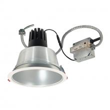 Nora NCR3-81L430NP01HZMPW - 8" Sapphire III Retrofit, Haze Reflector/Matte Powder White Flange, 120V; Phase Dimming, 3500lm