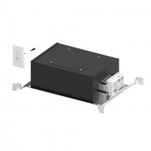 Nora NHIOICDCP-220LE4/EM2 - 2" Iolite LED Dedicated Chicago Plenum New Construction Housing w/ EM Driver, 24W, 120V-277V