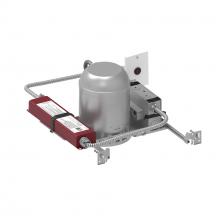 Nora NHM3-5L4P01/EM - 5" Marquise III Non-IC New Construction Housing w/ Remote Test Switch EM Driver, 26W / 2500lm,