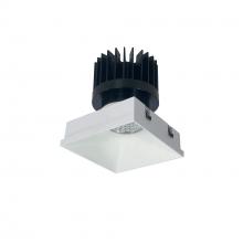 Nora NIO-4PSTLNDC40XWW/HL - 4" Iolite PLUS Square Trimless Downlight, 1500lm/2000lm/2500lm (varies by housing), 4000K, White